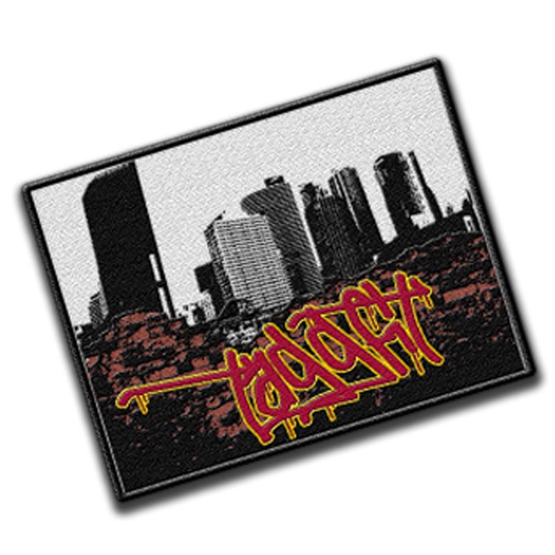 Merrowed Border Fine Woven Patch from Discount Embroidery.com